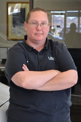 Staff member Rainy Mullivan from 7a86aeadb929