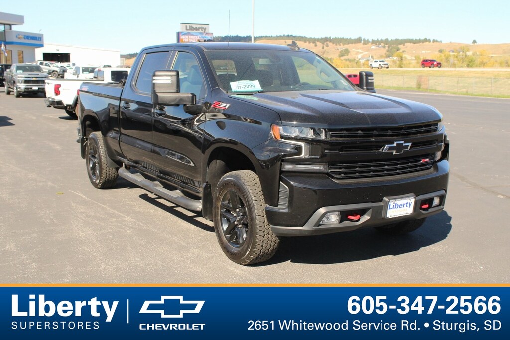 Used 2021 Chevrolet Silverado 1500 LT Trail Boss Truck Crew Cab