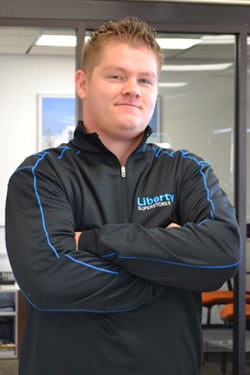 Staff member Justin Freeman from 7a86aeadb929