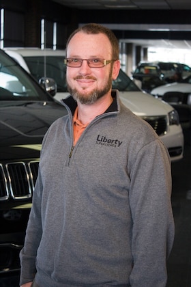 Staff member Tim Evans from 7a86aeadb929