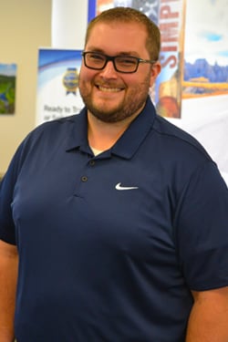 Staff member Nate Jensen from 7a86aeadb929