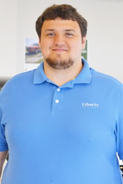 Staff member Aaron Beaird from 7a86aeadb929