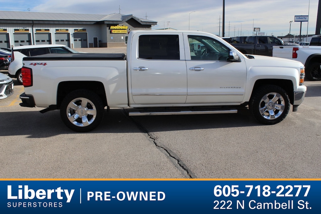 Used 2015 Chevrolet Silverado 1500 LTZ Truck Crew Cab