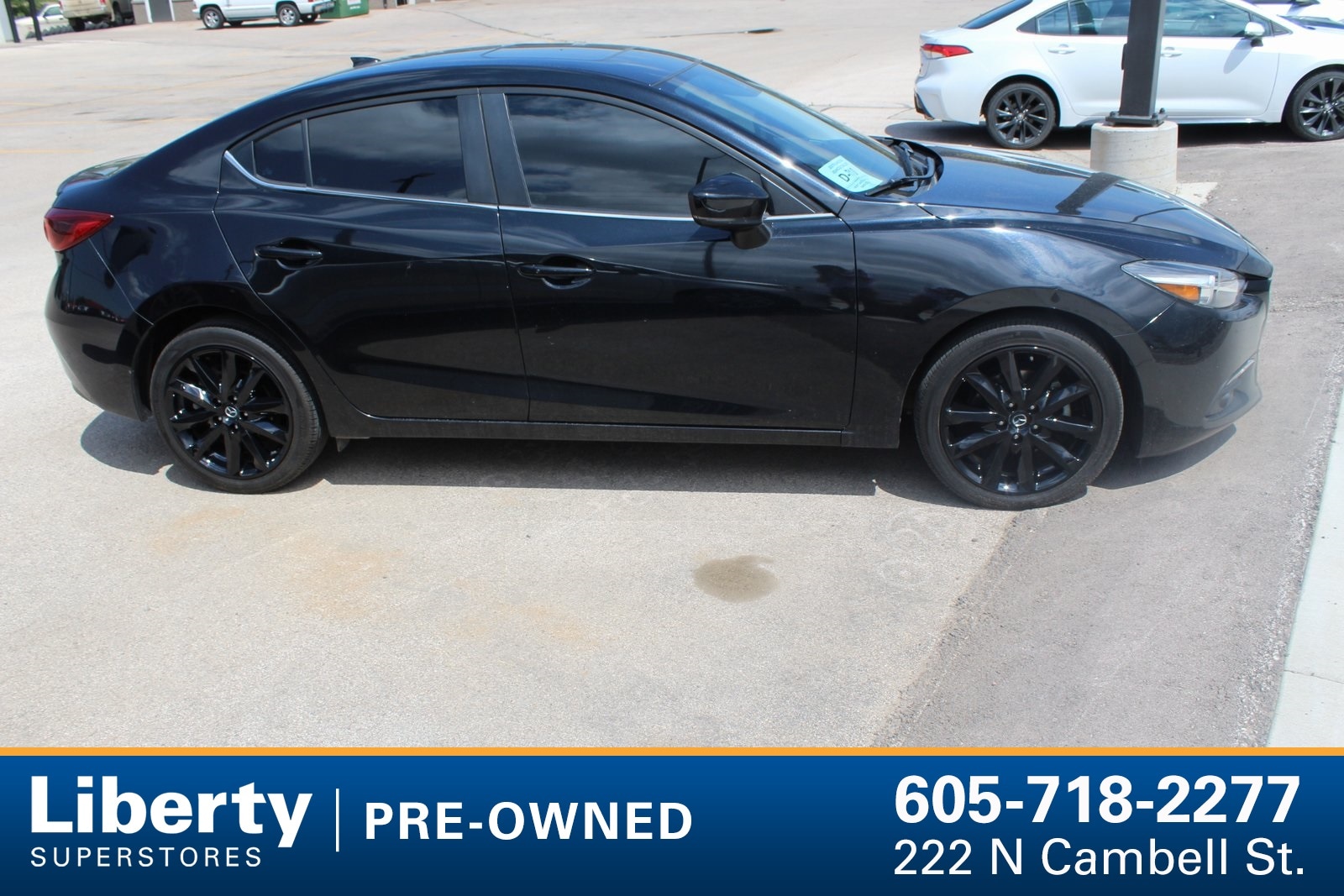 Used 2018 Mazda Mazda3 Grand Touring with VIN 3MZBN1W31JM178366 for sale in Rapid City, SD