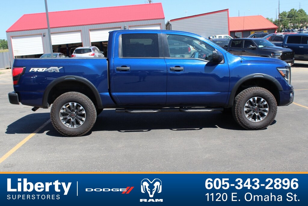 Used 2021 Nissan Titan PRO-4X Truck Crew Cab