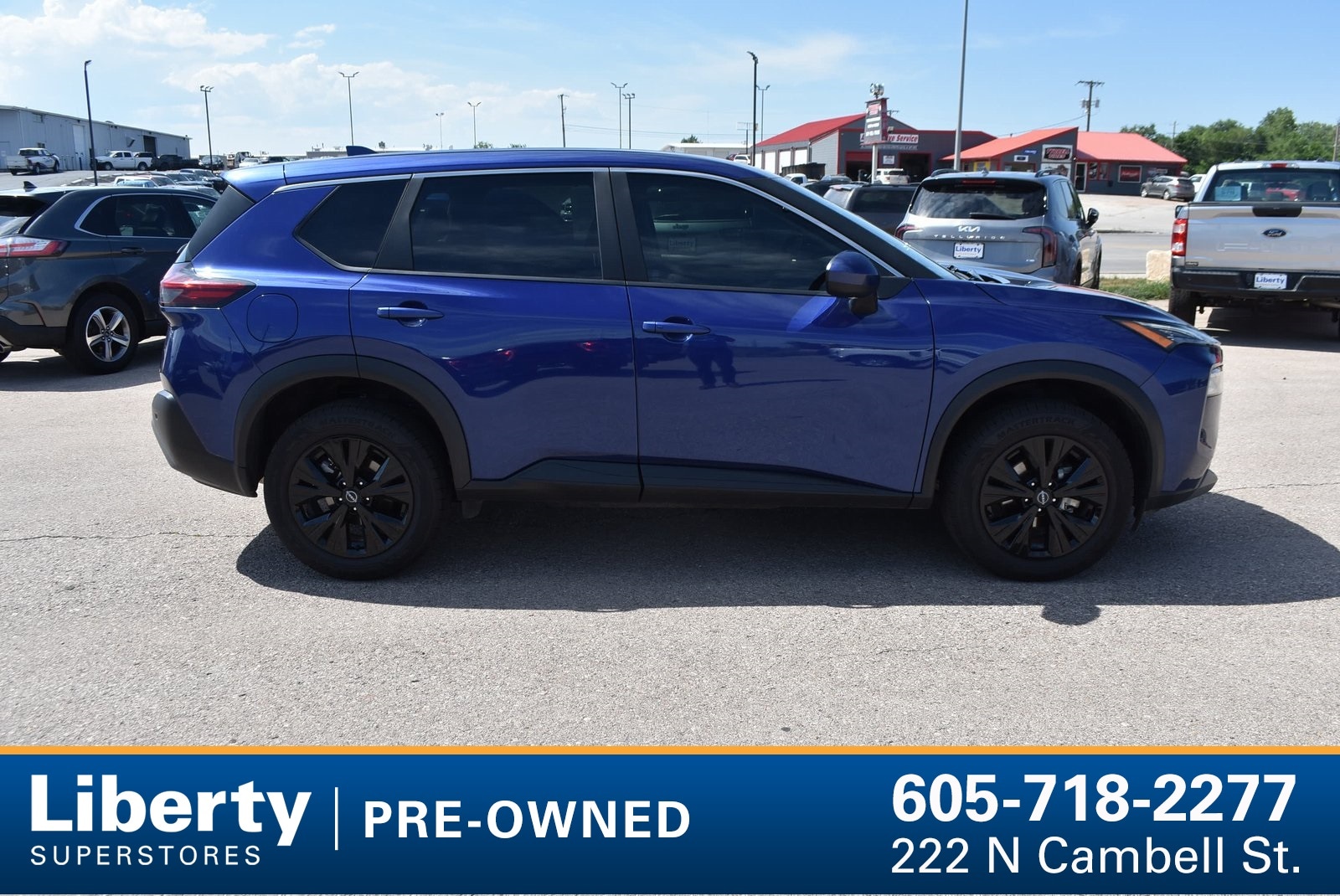 Used 2023 Nissan Rogue SV with VIN 5N1BT3BB7PC798999 for sale in Rapid City, SD