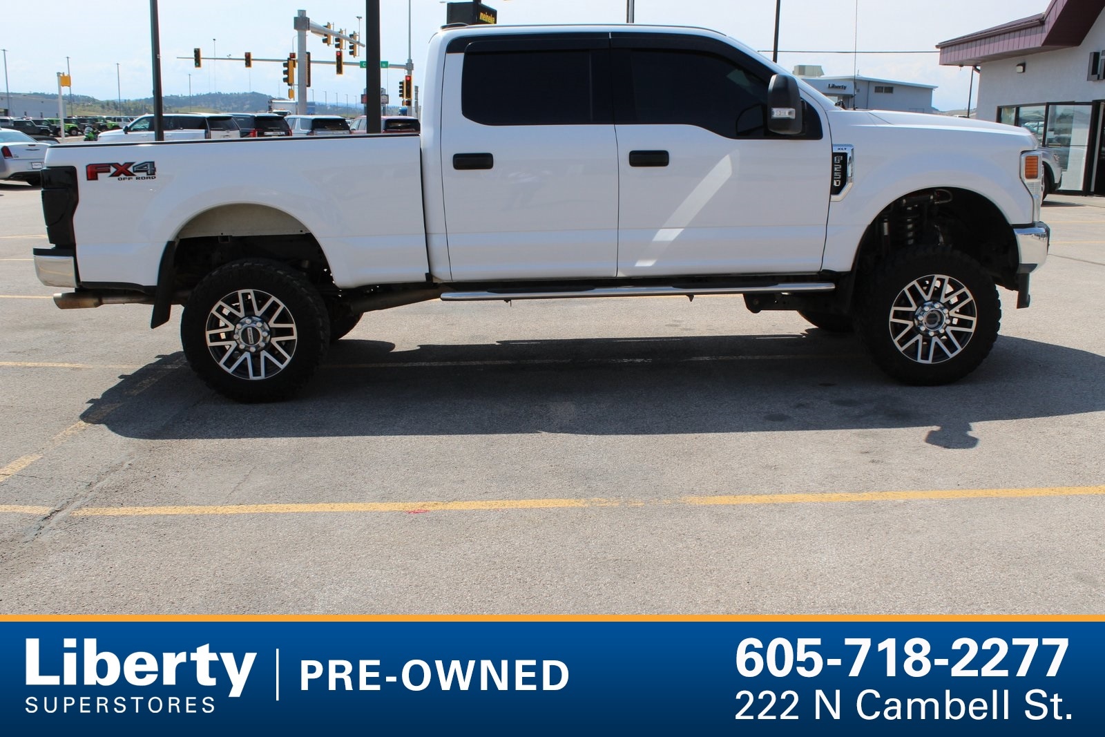 Used 2021 Ford F-250 Super Duty XLT with VIN 1FT7W2B65MED33300 for sale in Rapid City, SD