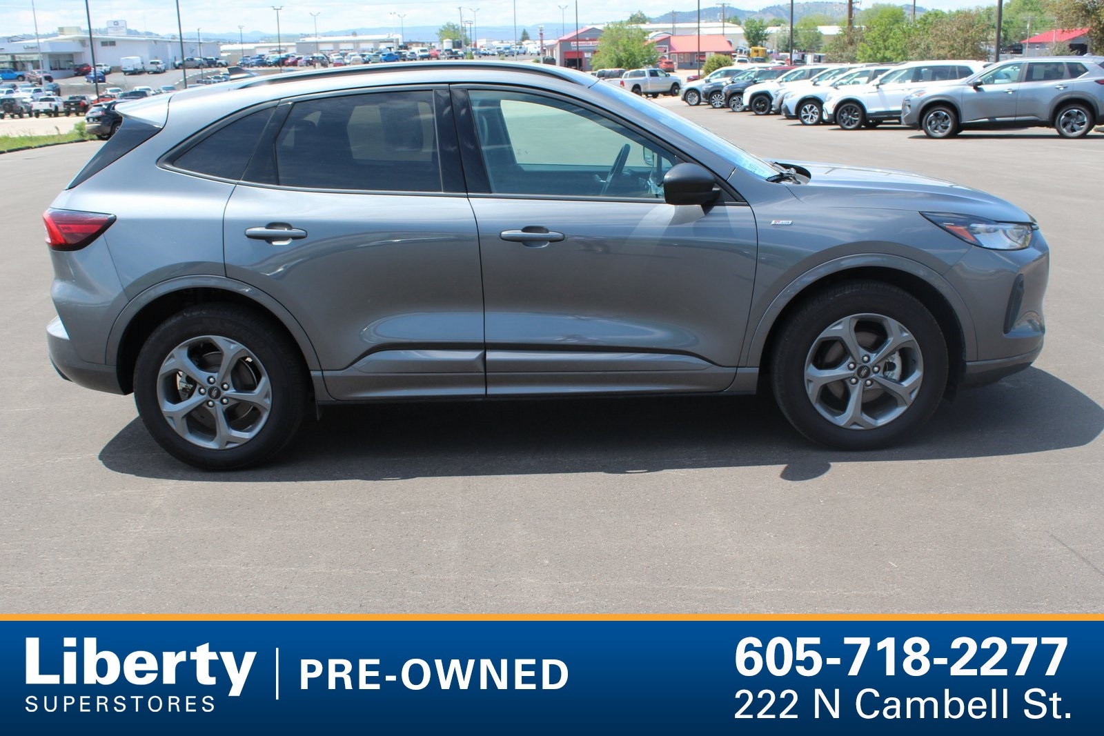 Used 2024 Ford Escape ST-Line with VIN 1FMCU9MN9RUA26755 for sale in Rapid City, SD