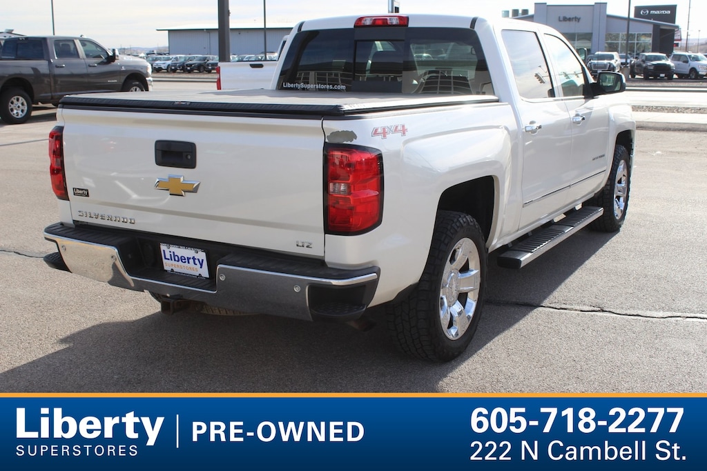 Used 2015 Chevrolet Silverado 1500 LTZ Truck Crew Cab