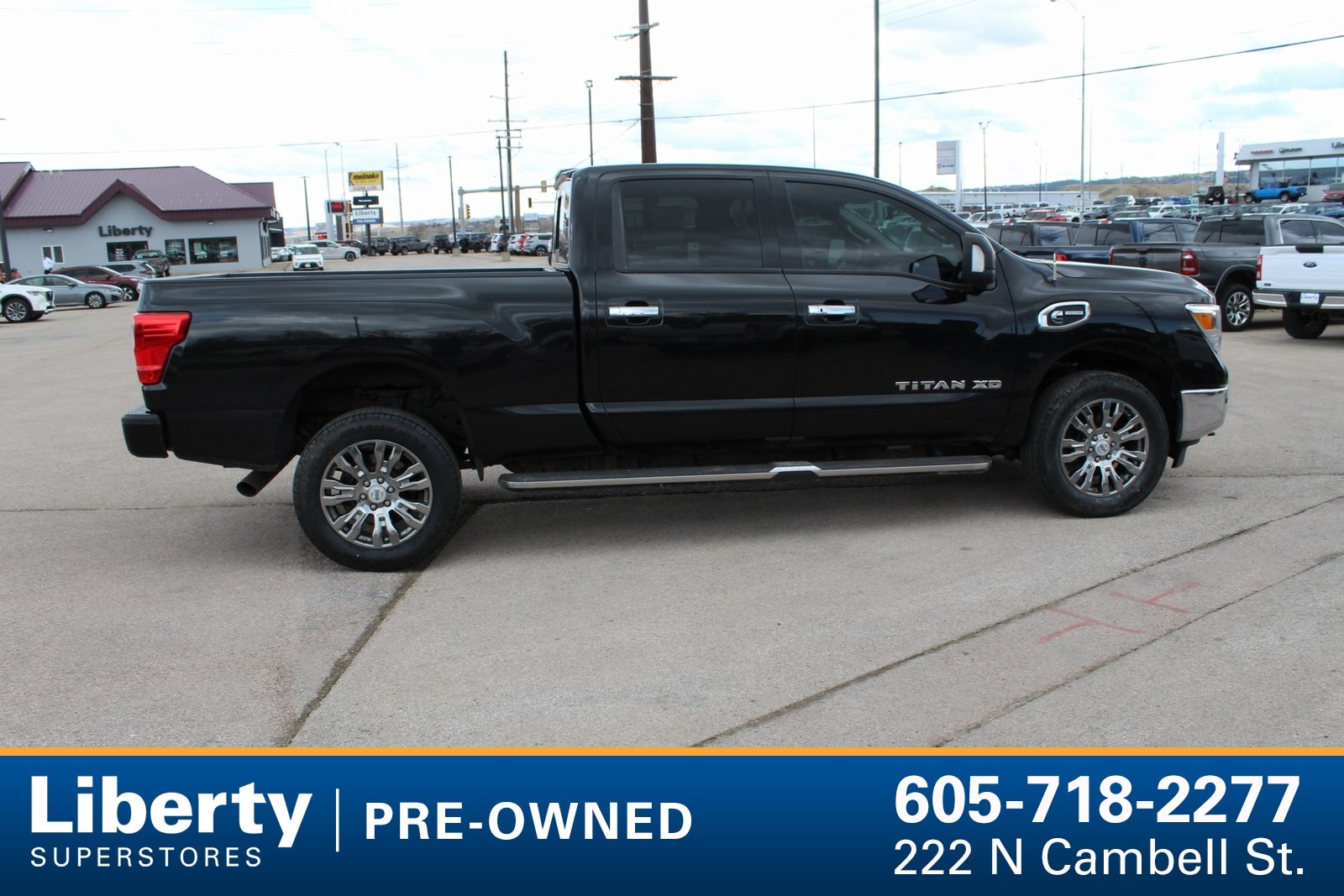 Used 2019 Nissan Titan XD SV with VIN 1N6BA1F41KN526890 for sale in Rapid City, SD