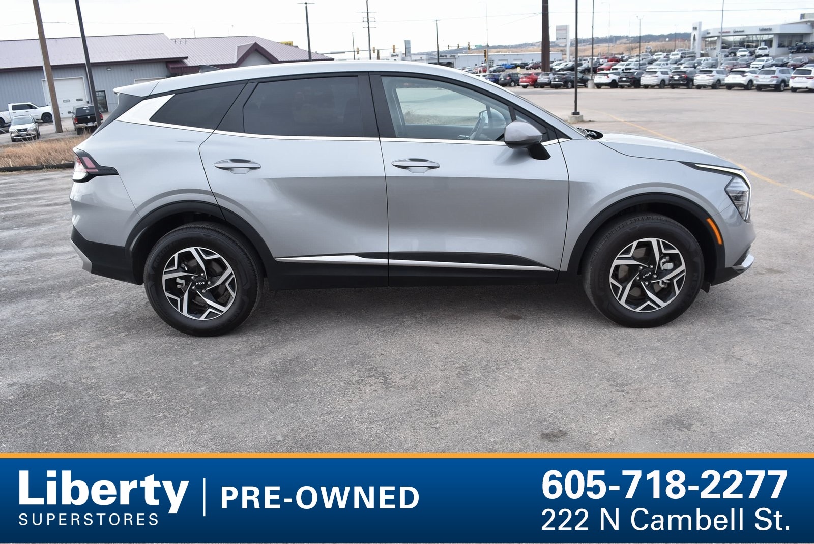 Used 2024 Kia Sportage LX with VIN KNDPUCDF2R7277353 for sale in Rapid City, SD