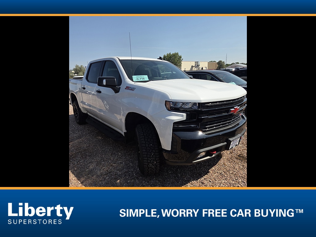 Used 2021 Chevrolet Silverado 1500 LT Trail Boss Truck Crew Cab