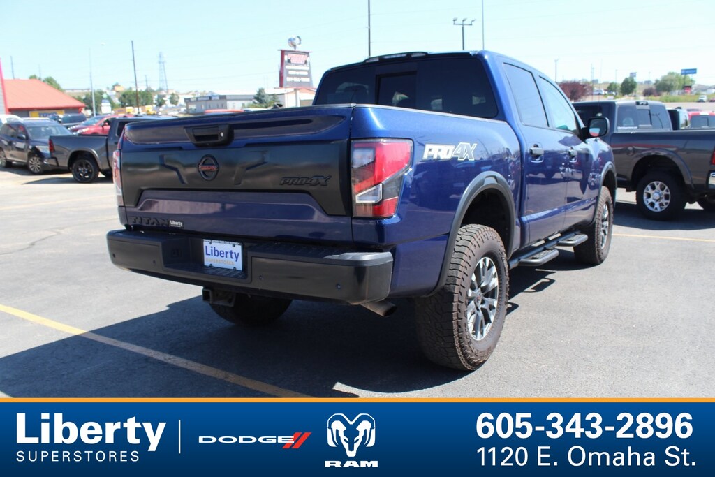 Used 2021 Nissan Titan PRO-4X Truck Crew Cab