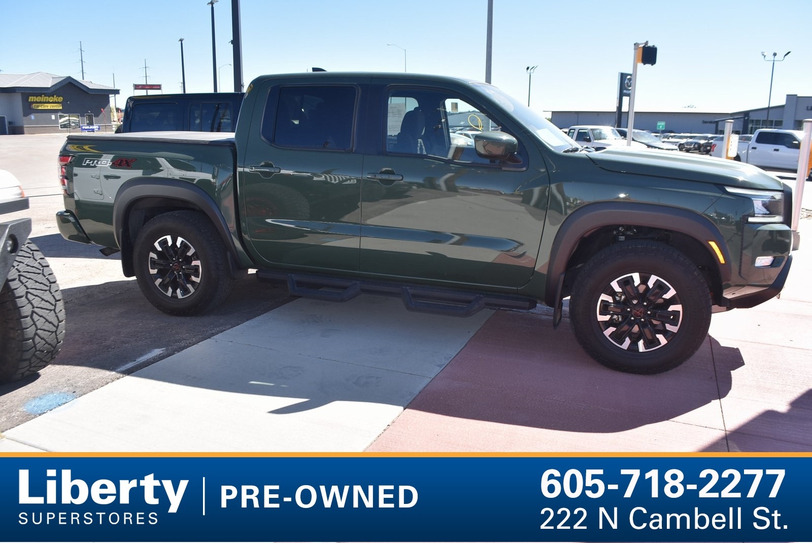 Used 2023 Nissan Frontier PRO-4X with VIN 1N6ED1EK9PN661949 for sale in Rapid City, SD