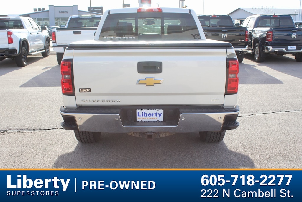 Used 2015 Chevrolet Silverado 1500 LTZ Truck Crew Cab
