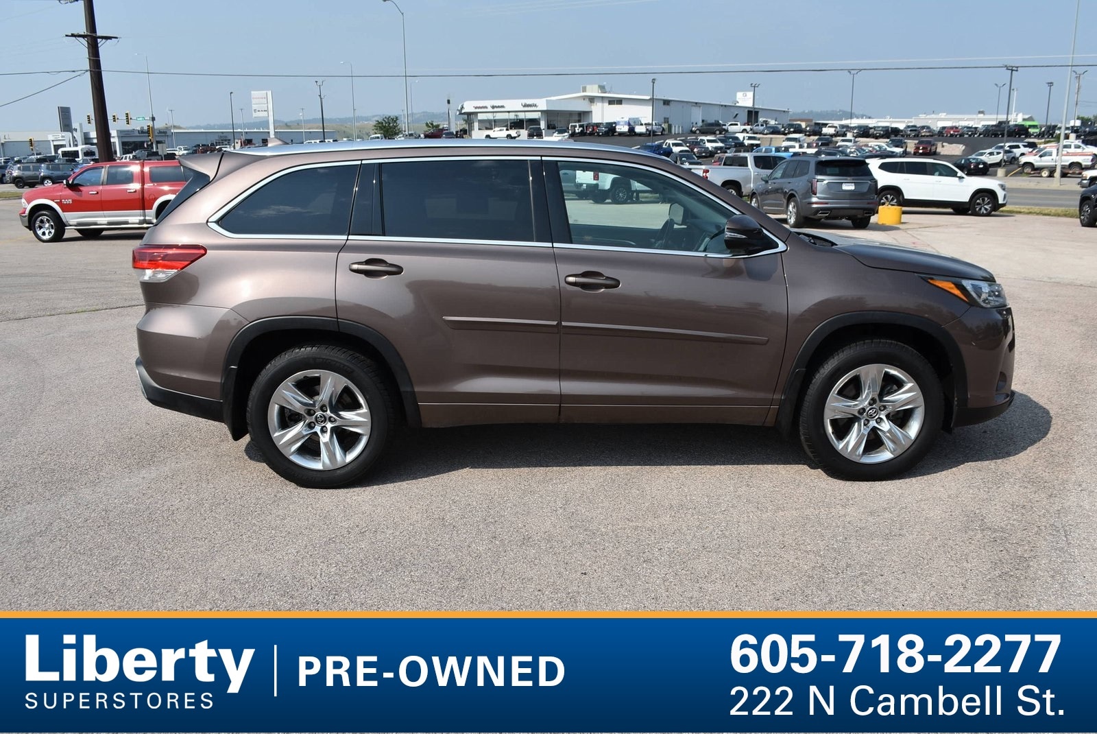 Used 2019 Toyota Highlander Limited with VIN 5TDDZRFH9KS942279 for sale in Rapid City, SD