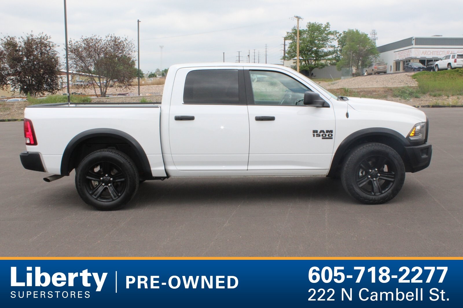 Used 2024 RAM Ram 1500 Classic Warlock with VIN 1C6RR7LG3RS129860 for sale in Rapid City, SD