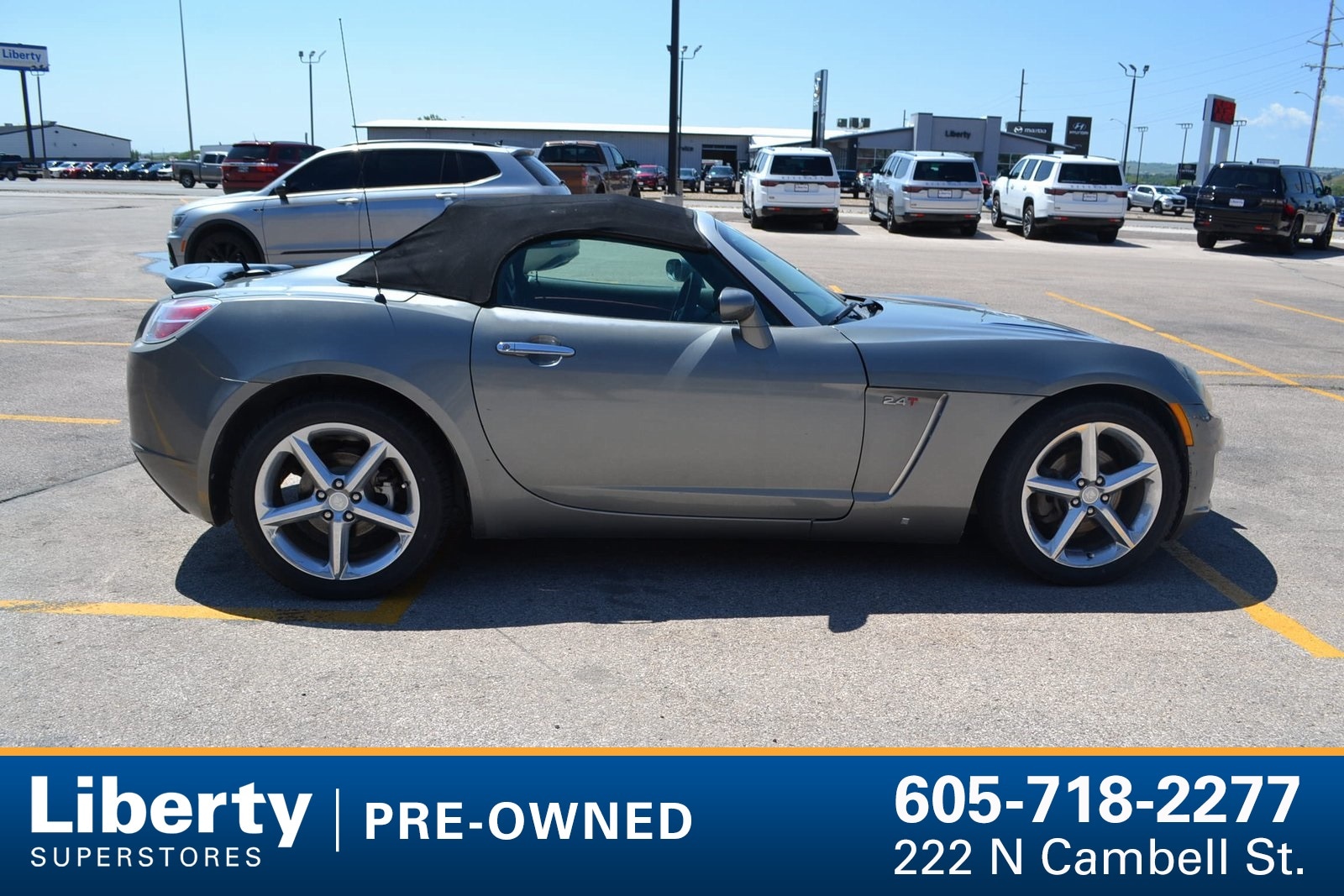 Used 2007 Saturn Sky Red Line with VIN 1G8MG35X47Y138487 for sale in Rapid City, SD