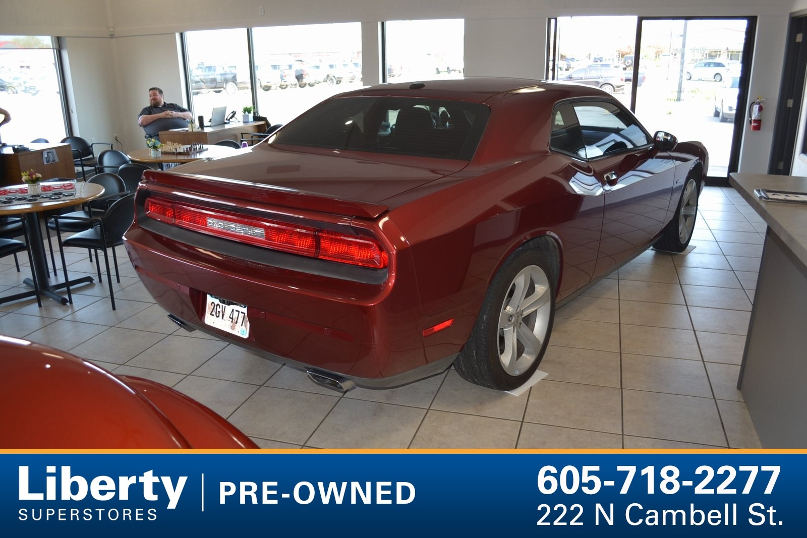 Used 2014 Dodge Challenger R/T with VIN 2C3CDYBT0EH225520 for sale in Rapid City, SD