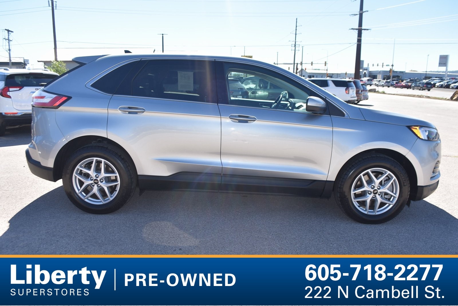 Used 2024 Ford Edge SEL with VIN 2FMPK4J95RBA78651 for sale in Rapid City, SD