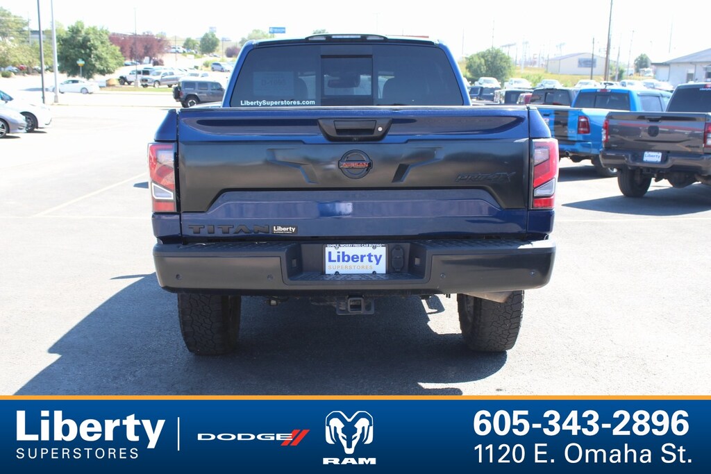 Used 2021 Nissan Titan PRO-4X Truck Crew Cab
