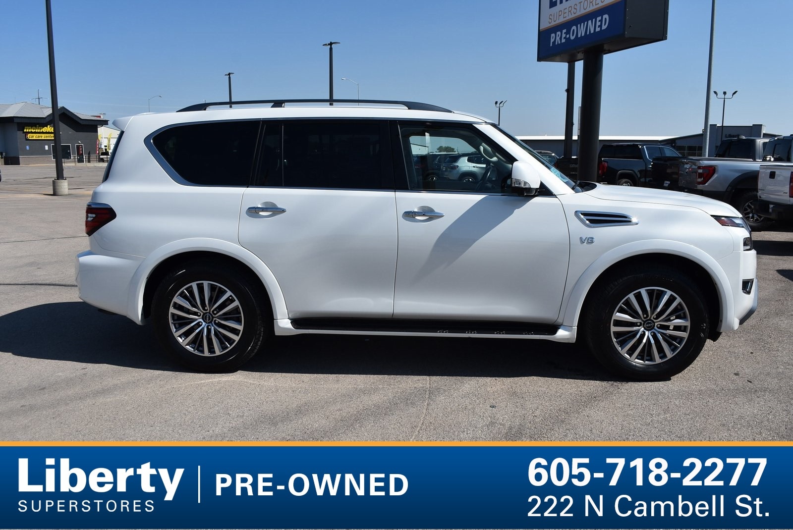 Used 2022 Nissan Armada SL with VIN JN8AY2BB9N9812329 for sale in Rapid City, SD