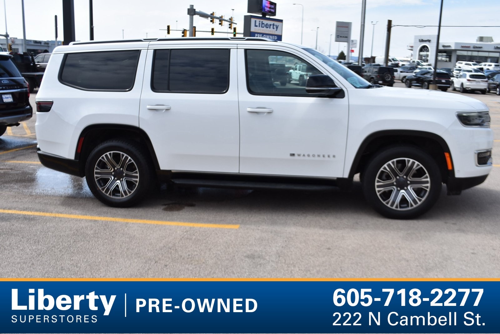 Used 2024 Jeep Wagoneer Series II with VIN 1C4SJVBP2RS131400 for sale in Rapid City, SD