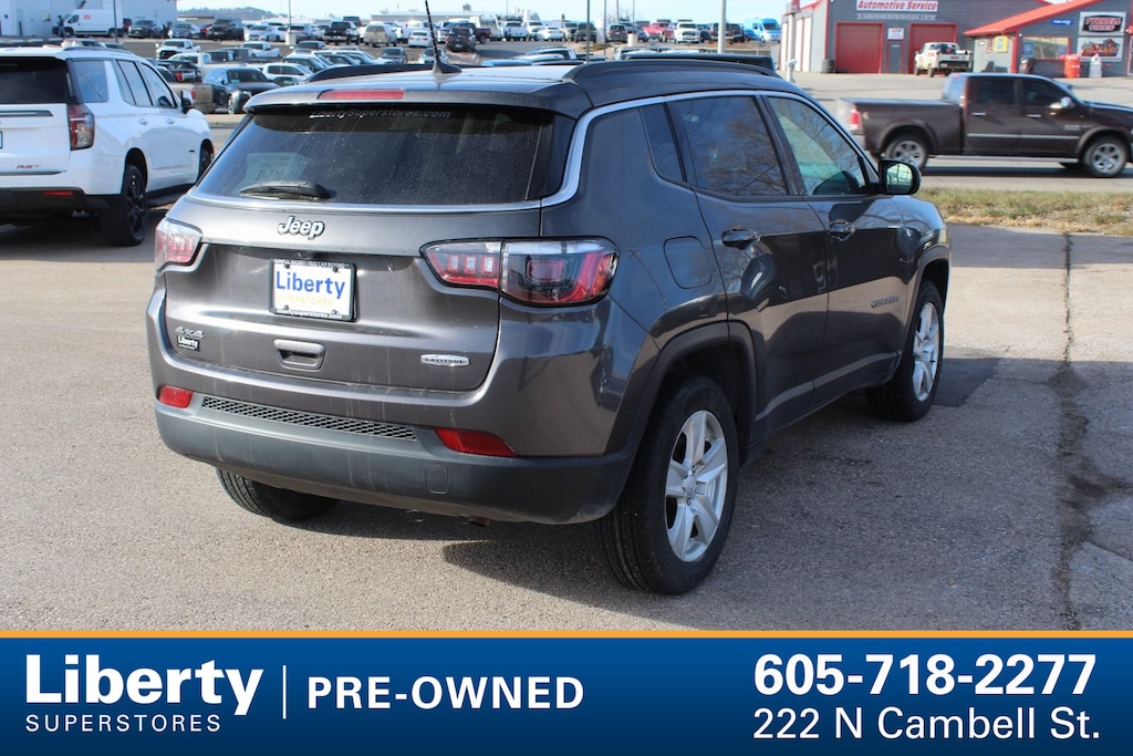 Used 2022 Jeep Compass Latitude SUV