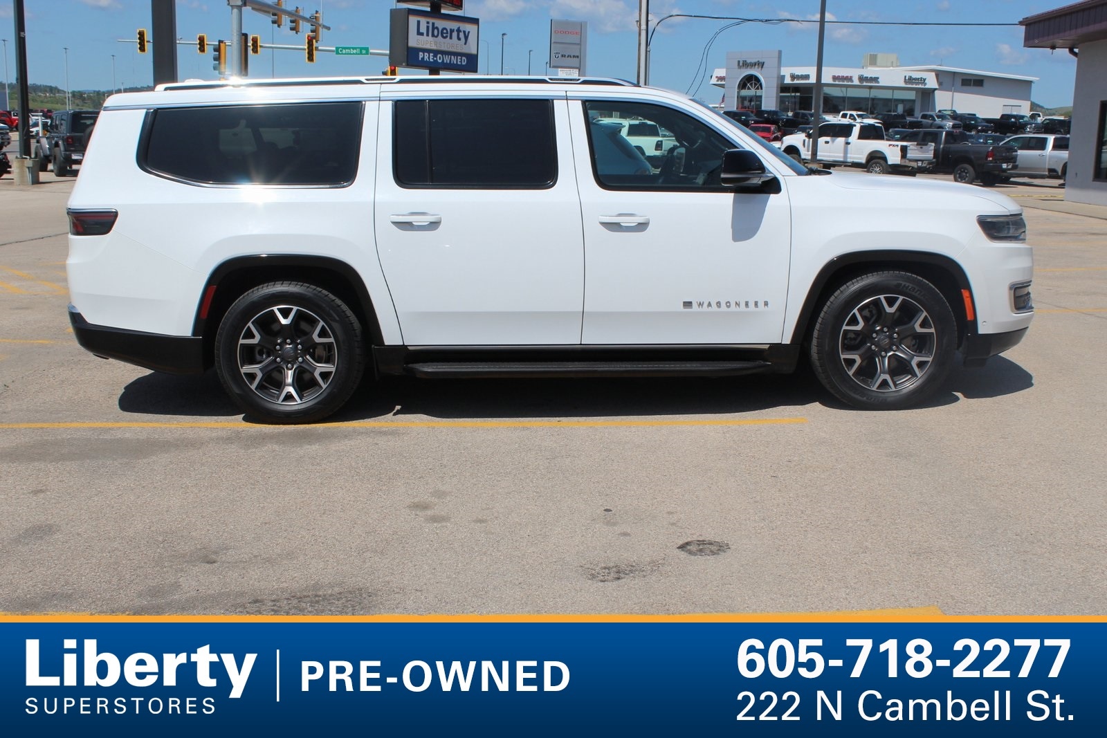 Used 2023 Jeep Wagoneer L Series III with VIN 1C4SJSDP7PS540579 for sale in Rapid City, SD