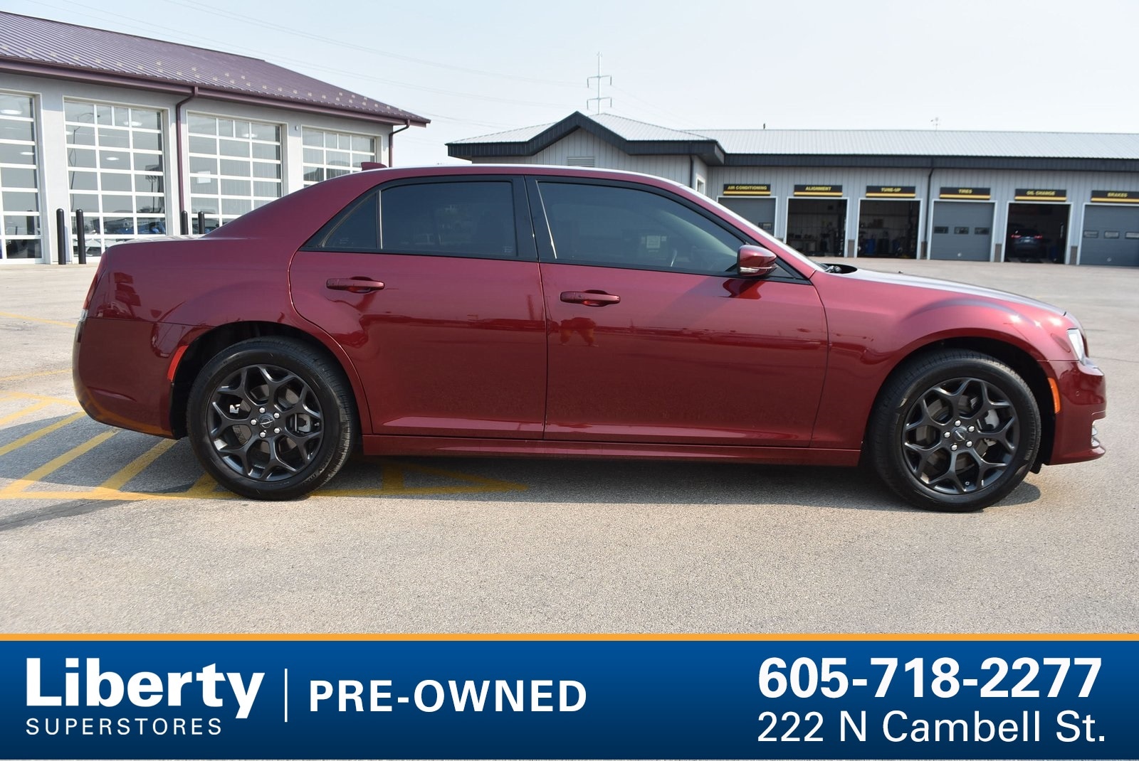 Used 2022 Chrysler 300 Touring L with VIN 2C3CCASG3NH116403 for sale in Rapid City, SD