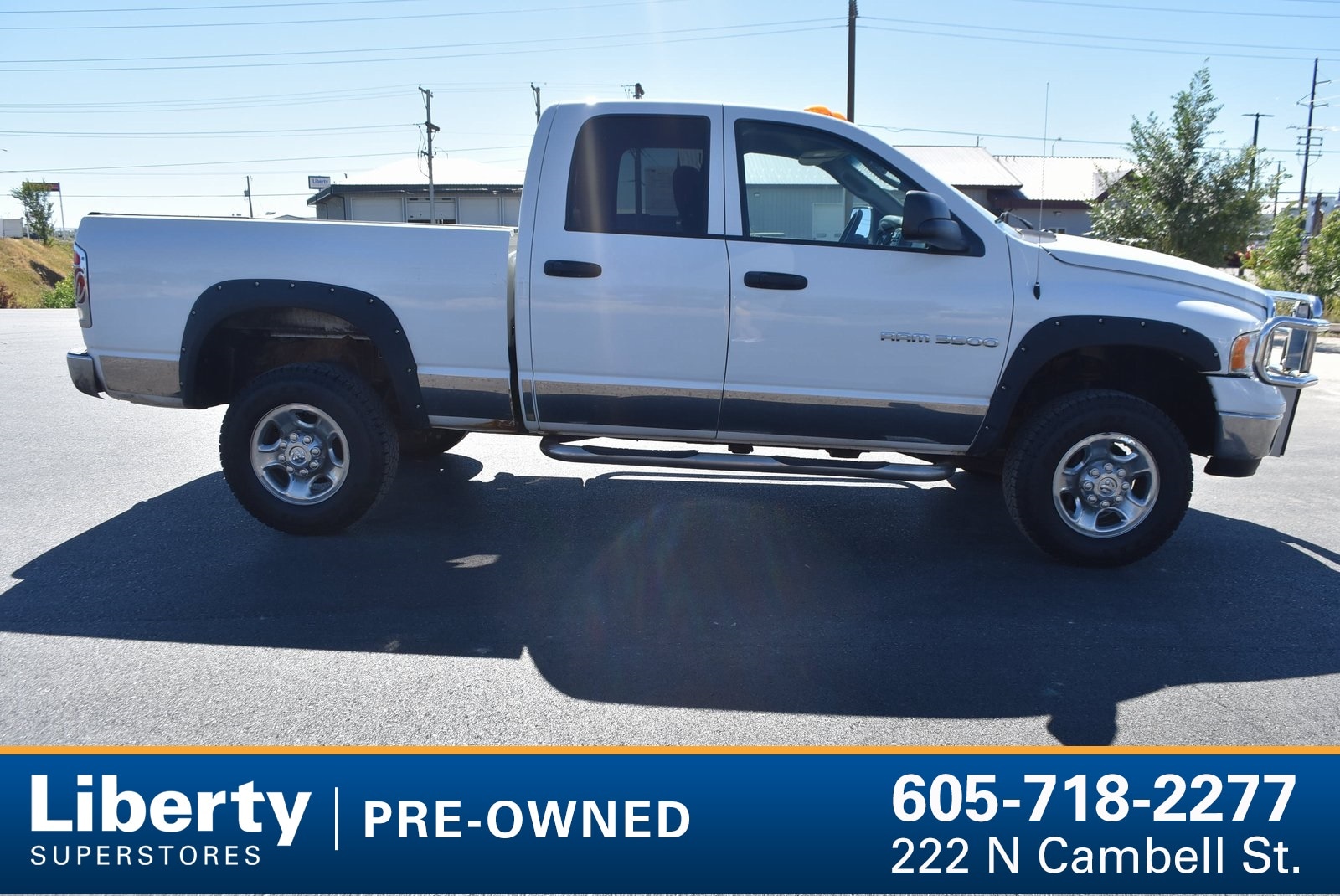 Used 2003 Dodge Ram 3500 Pickup Laramie with VIN 3D7LU38C03G792853 for sale in Rapid City, SD