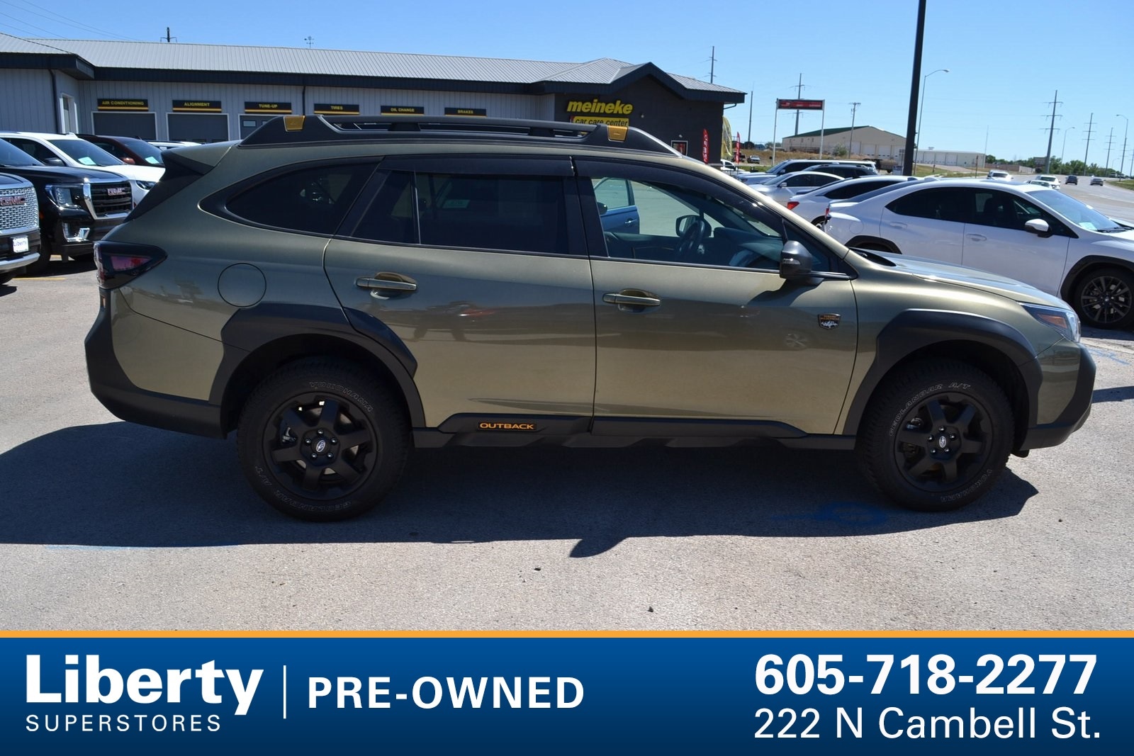 Used 2023 Subaru Outback Wilderness with VIN 4S4BTGUD7P3127676 for sale in Rapid City, SD