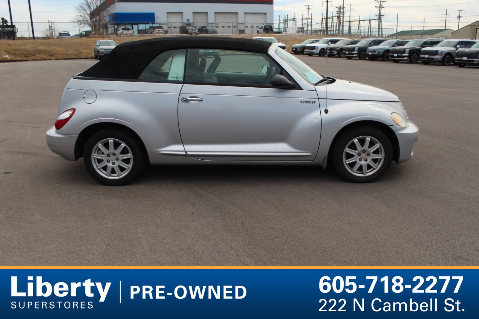 Used 2006 Chrysler PT Cruiser Touring Edition with VIN 3C3JY55EX6T345714 for sale in Rapid City, SD