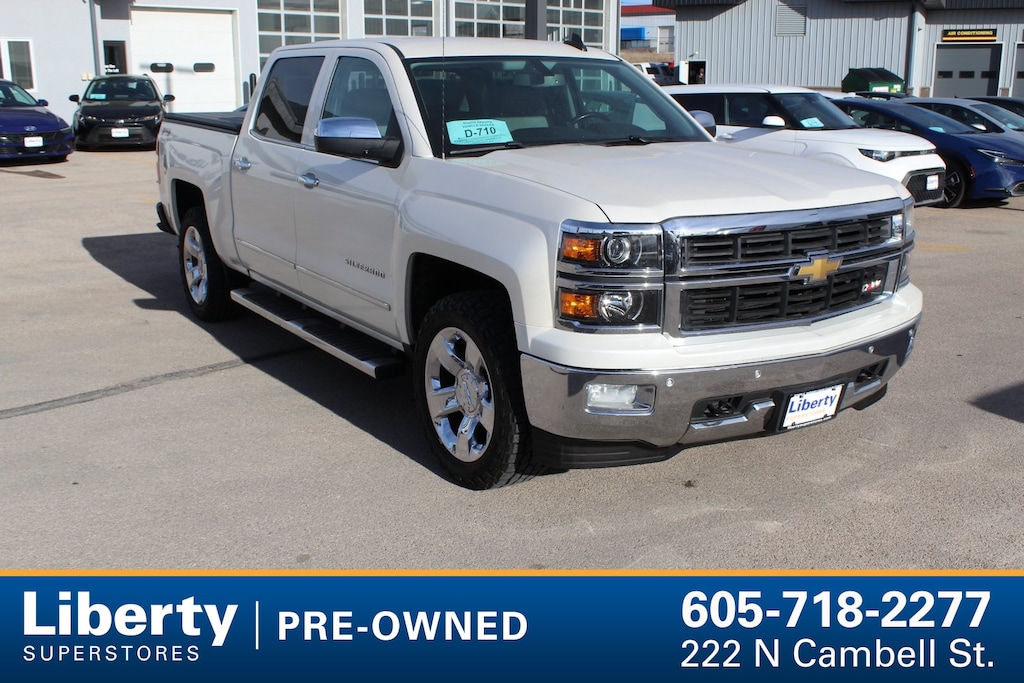 Used 2015 Chevrolet Silverado 1500 LTZ Truck Crew Cab