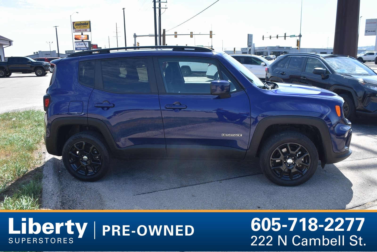 Used 2021 Jeep Renegade Latitude with VIN ZACNJDBB1MPM94178 for sale in Rapid City, SD