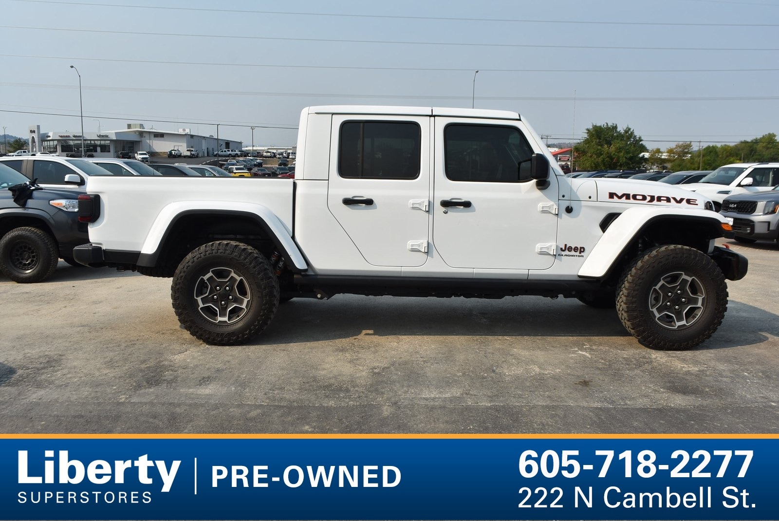 Used 2022 Jeep Gladiator Mojave with VIN 1C6JJTEGXNL160702 for sale in Rapid City, SD