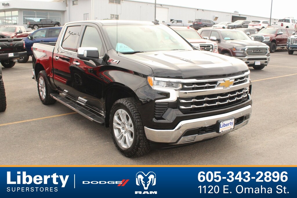 Used 2023 Chevrolet Silverado 1500 LTZ Truck Crew Cab