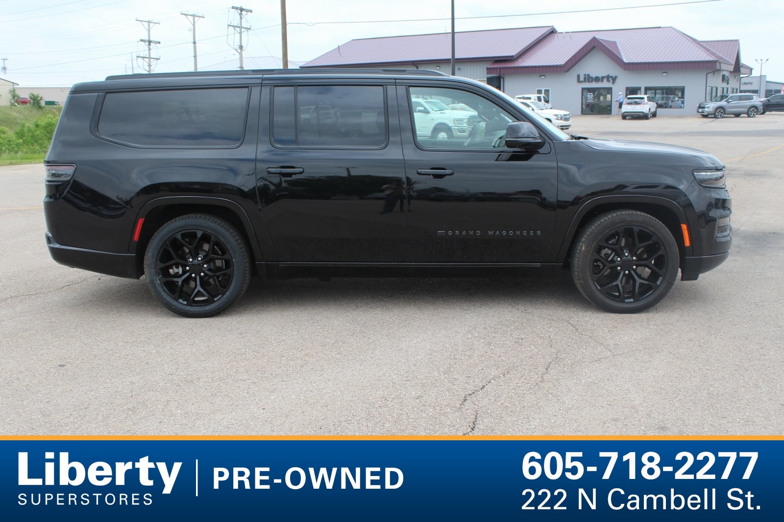 Used 2024 Jeep Grand Wagoneer L Series II with VIN 1C4SJSFP8RS120619 for sale in Rapid City, SD
