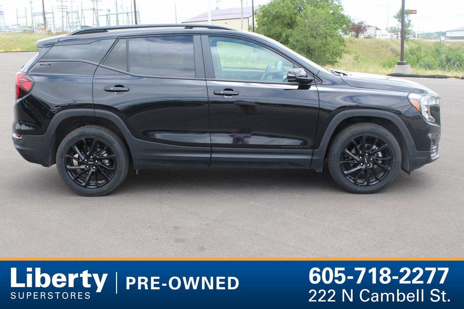 Used 2024 GMC Terrain SLE with VIN 3GKALTEGXRL305674 for sale in Rapid City, SD