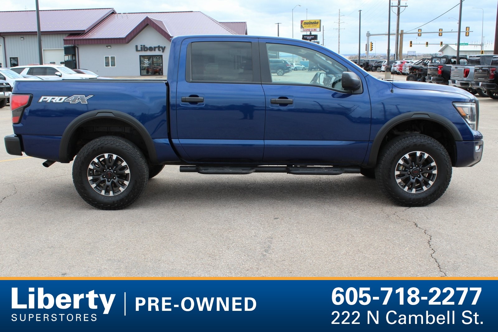 Used 2021 Nissan Titan PRO-4X with VIN 1N6AA1ED0MN508221 for sale in Rapid City, SD