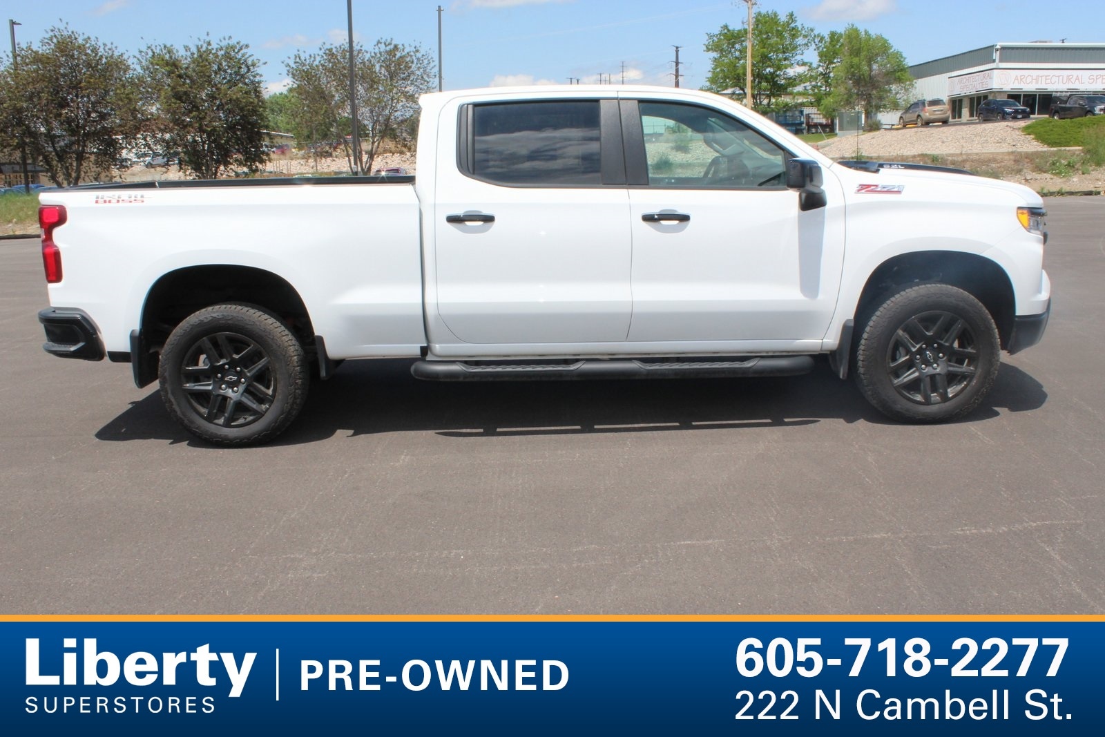 Used 2024 Chevrolet Silverado 1500 LT Trail Boss with VIN 3GCUDFELXRG427741 for sale in Rapid City, SD