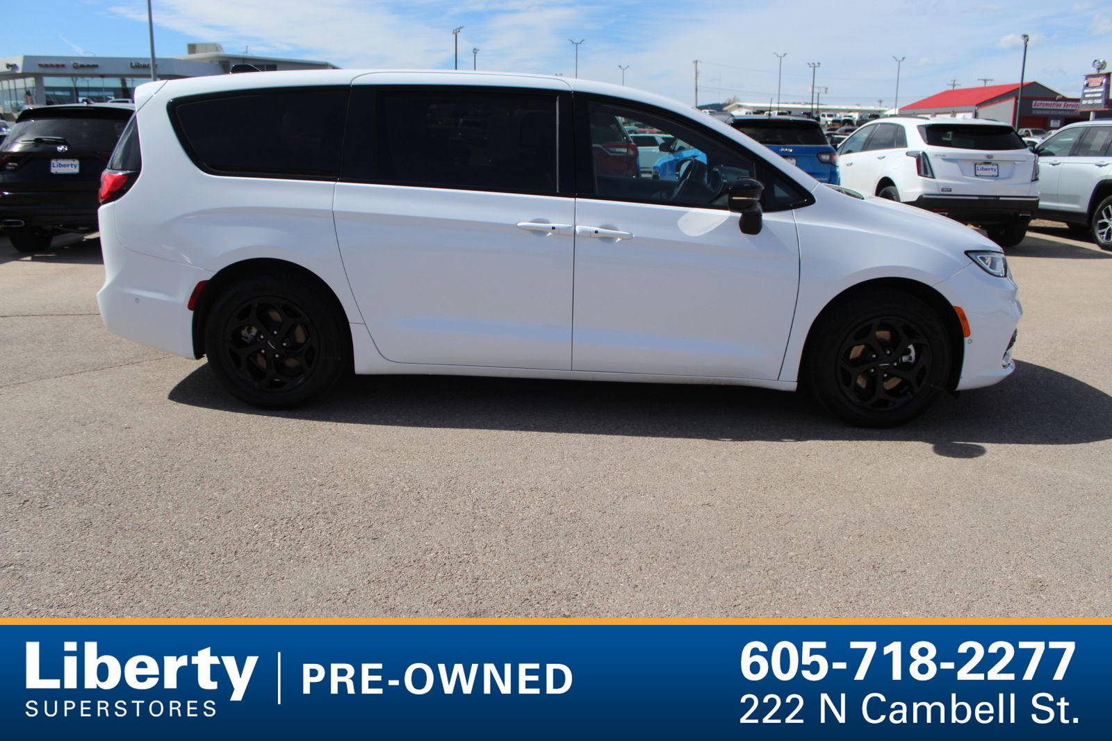 Used 2024 Chrysler Pacifica PHEV Select with VIN 2C4RC1S70RR153284 for sale in Rapid City, SD