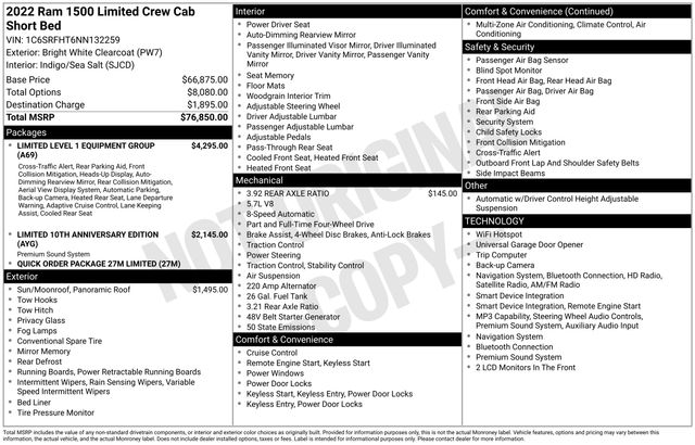 2022 RAM Ram 1500 Pickup Limited - Photo 35