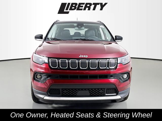 Used 2022 Jeep Compass Limited with VIN 3C4NJDCBXNT148223 for sale in Aurora, OH