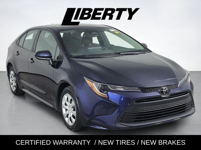 Certified 2024 Toyota Corolla LE with VIN 5YFB4MDE5RP085771 for sale in Aurora, OH