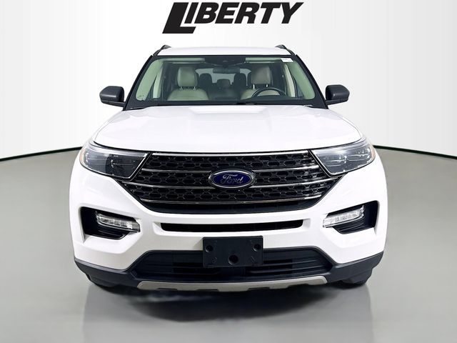 Used 2023 Ford Explorer XLT with VIN 1FMSK8DH1PGA20756 for sale in Aurora, OH