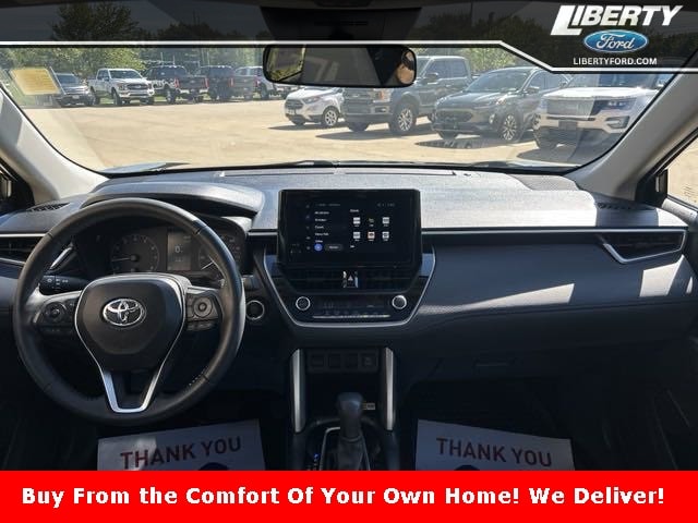 Used 2023 Toyota Corolla Cross LE with VIN 7MUBAABG8PV077993 for sale in Aurora, OH