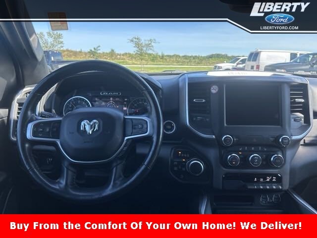 Used 2020 RAM Ram 1500 Pickup Big Horn/Lone Star with VIN 1C6SRFFT3LN396376 for sale in Aurora, OH