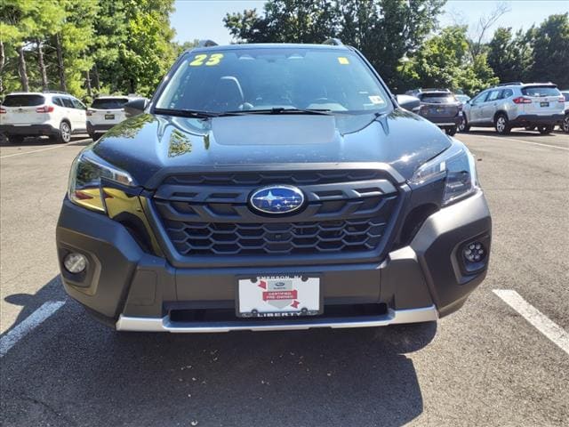 Certified 2023 Subaru Forester Wilderness with VIN JF2SKAMC8PH407302 for sale in Emerson, NJ