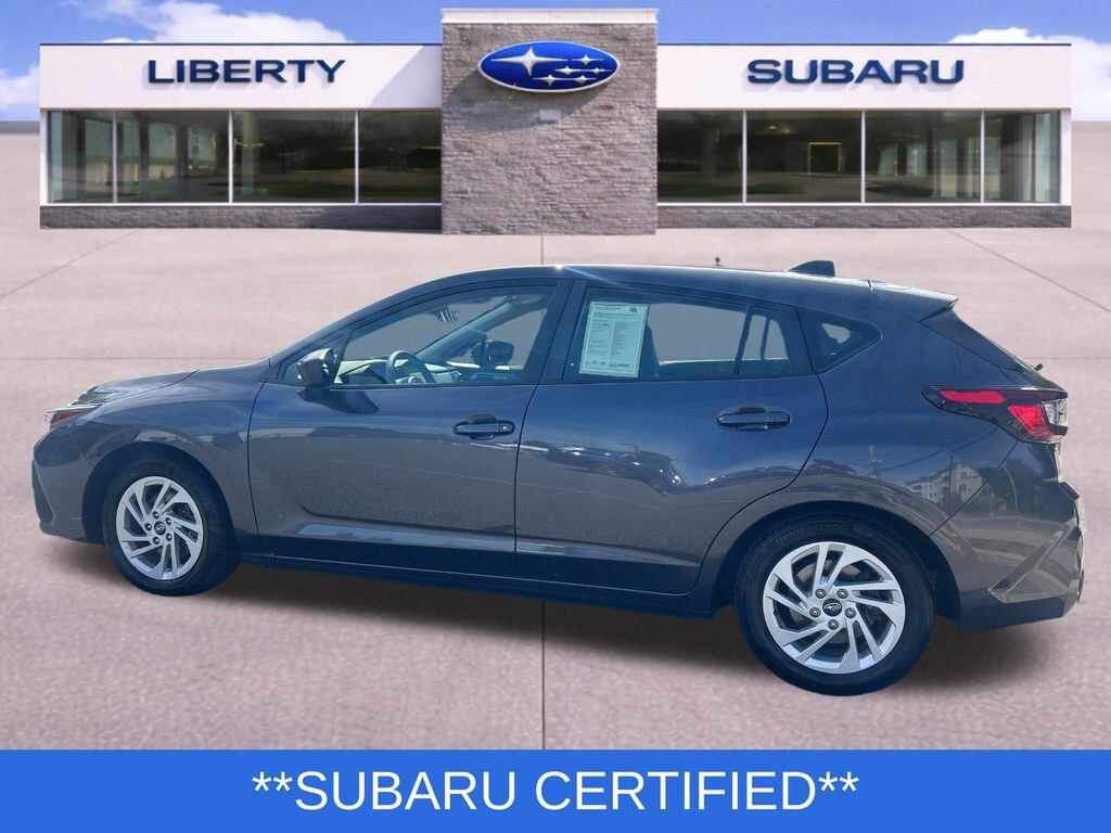 Certified 2024 Subaru Impreza Base Hatchback